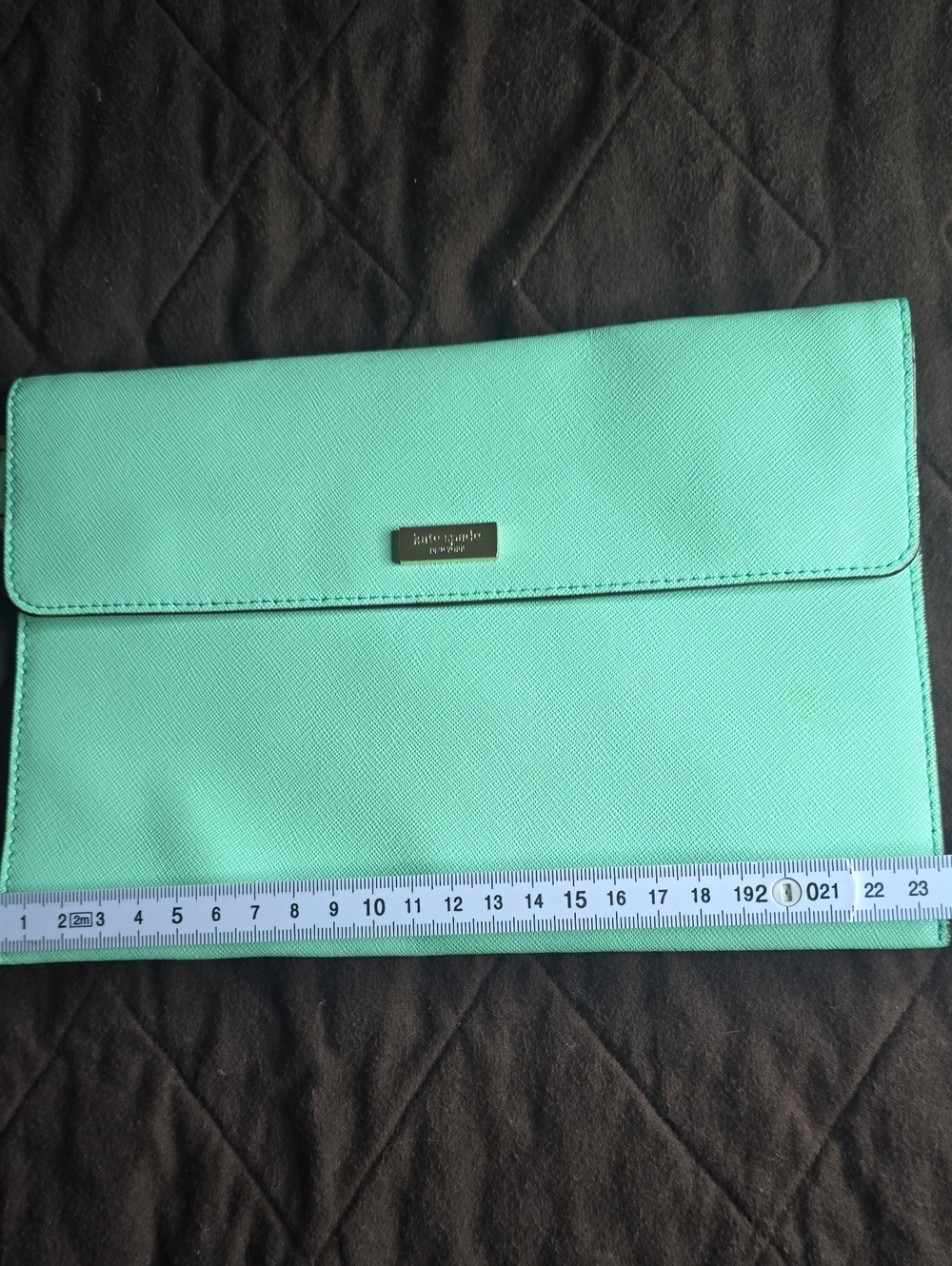 Kate Spade Mint Green Envelope Clutch